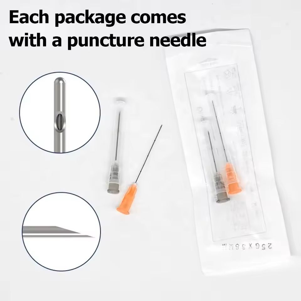 Disposable Blunt Tip Cannula Needles for Syringe Piercing and Tattoo Use 50pcs Box