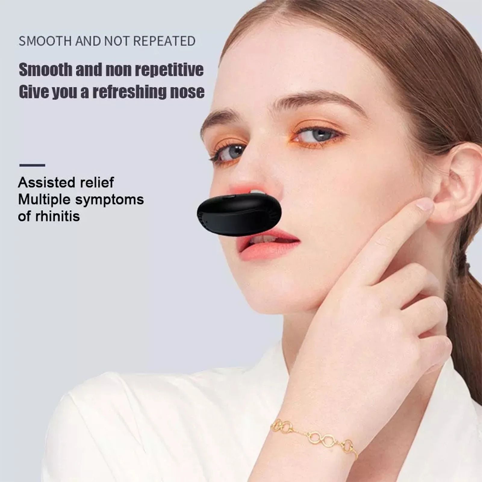 Smart Infrared Nasal Therapy Device for Rhinitis and Allergy Relief