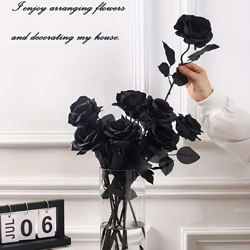 Midnight Noir Gothic Rose Bouquet