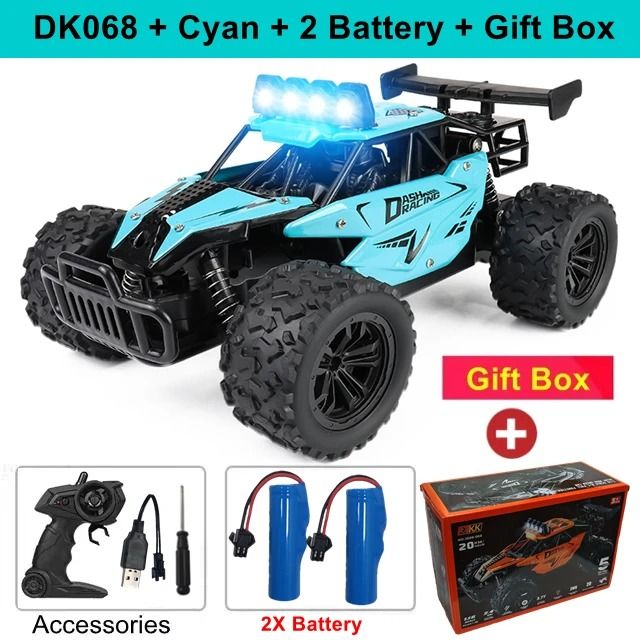 Remote Control Off Road Drift Racing Car 1 16 Scale High Speed RC Truck