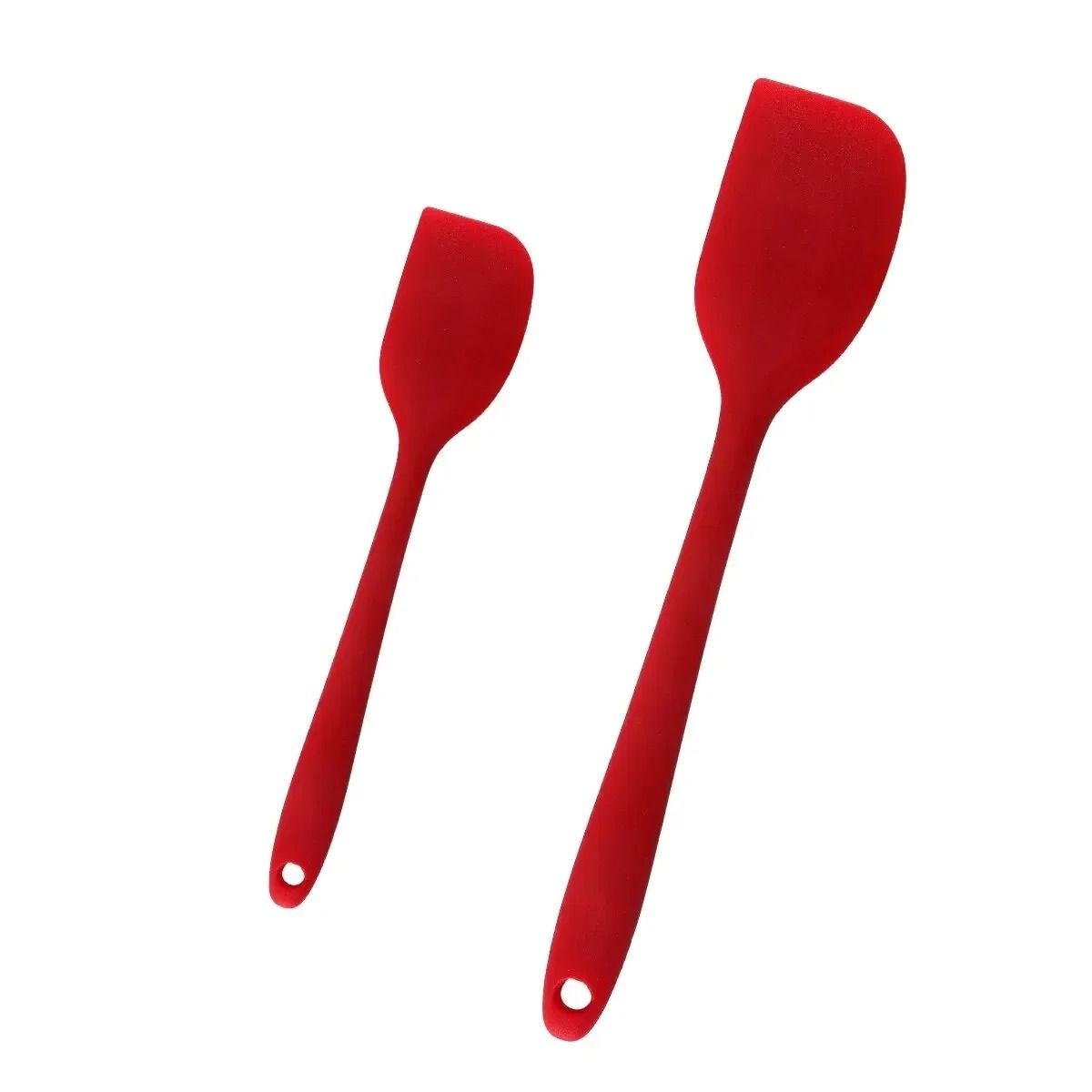 High-Temperature Integrated Silicone Scraper – Seamless Cake Smoothing & Baking Tool