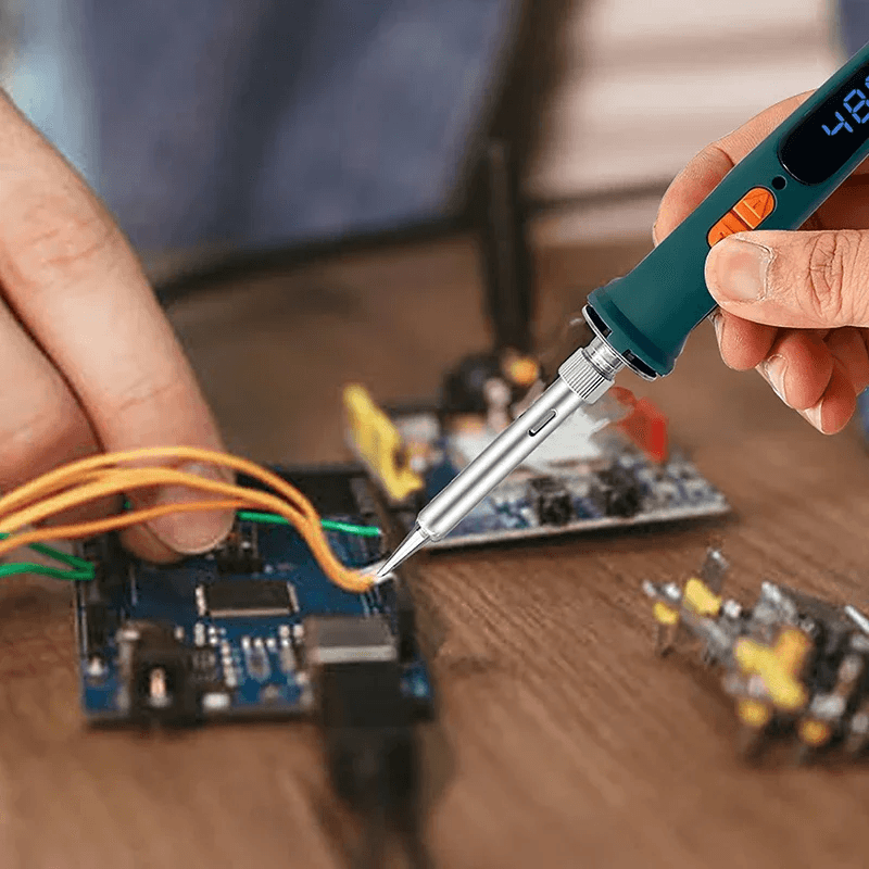 Digital Electric Soldering Iron with Adjustable Temperature 120W