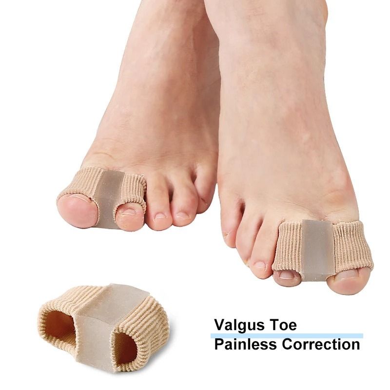 Silicone Toe Separator and Bunion Corrector Gel Toe Spacers for Shoes