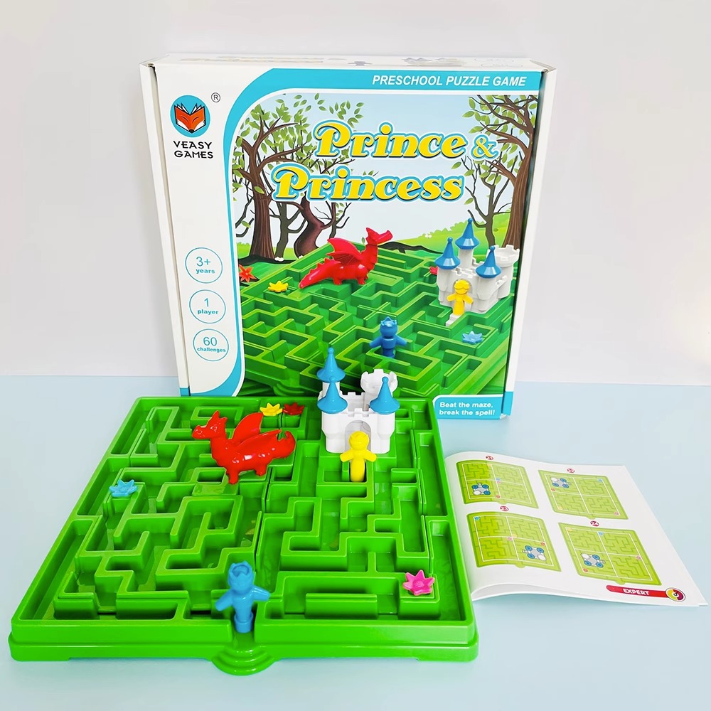 Multiple Levels Maze Board Games Toy Parent-child Interactive Table Game Thinking Toy for Kids Challenge Desktop Party