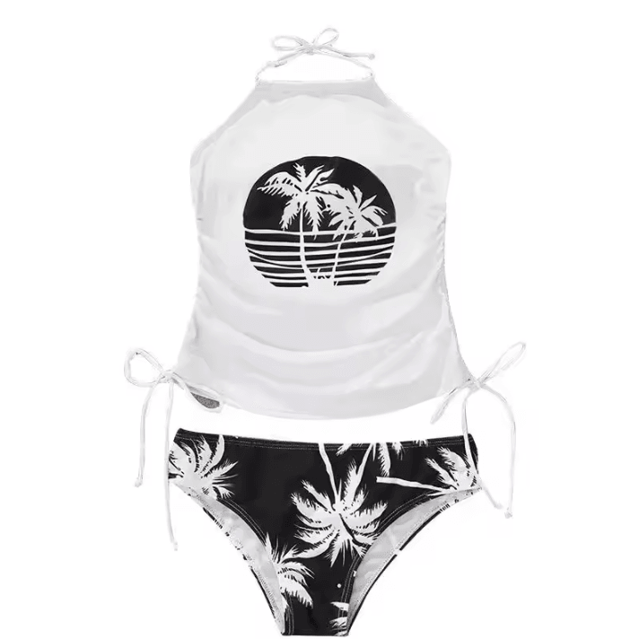 Womens Contrast Mesh One Piece Swimsuit – V-Neck Backless Tummy Control High Cut Swimwear
