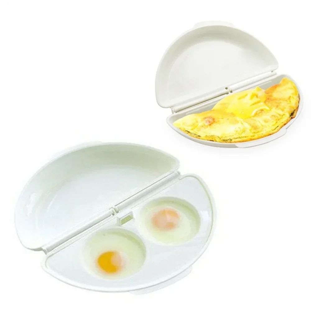 Microwave Omelette Maker and Silicone Egg Steamer Tray