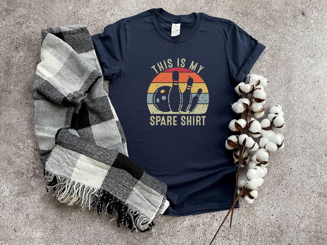This Is My Spare Shirt, Retro Bowling Shirt, Bowling Lover Shirt, Gift For Bowler, Vintage Bowling Shirt