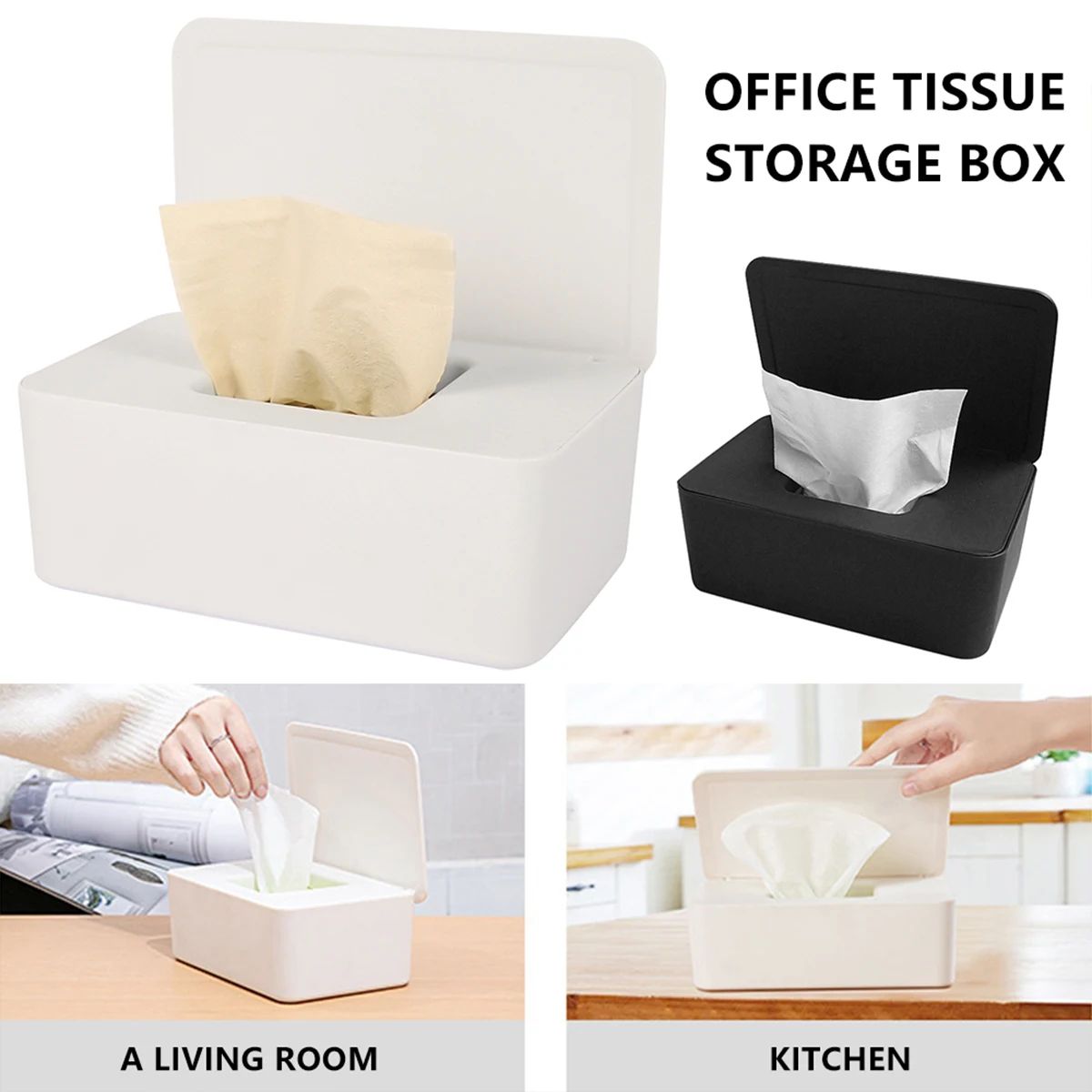Portable Wet Wipes Dispenser Box