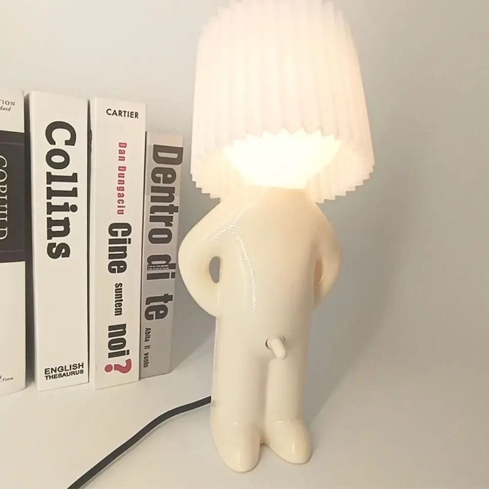 Creative Shy Man Plug In Night Light