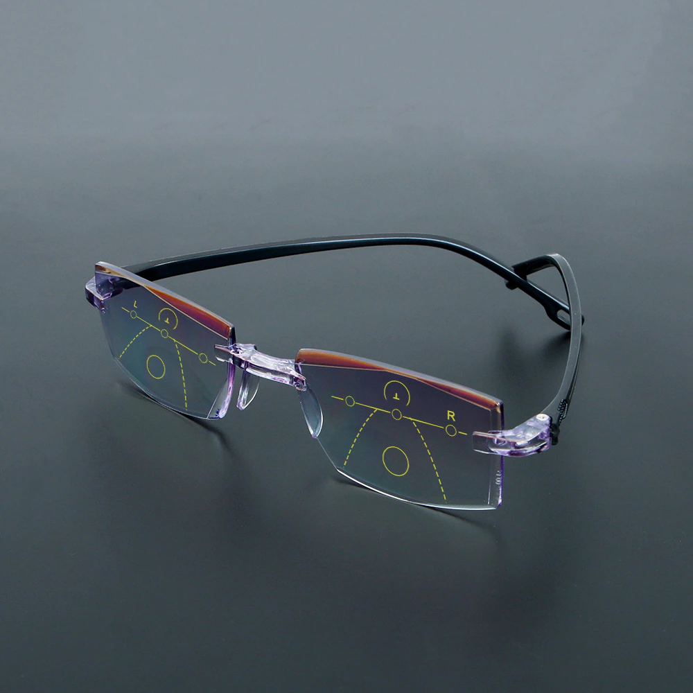 New Bifocal Progressive And Anti-Blue Eyewear Ultralight Reading Glasses