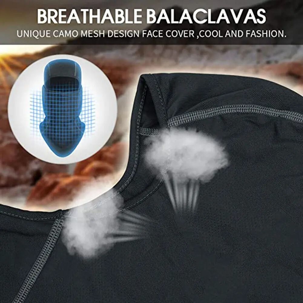 Tactical Balaclava Face Mask UV Sun Protection Windproof and Breathable Shiesty Mask