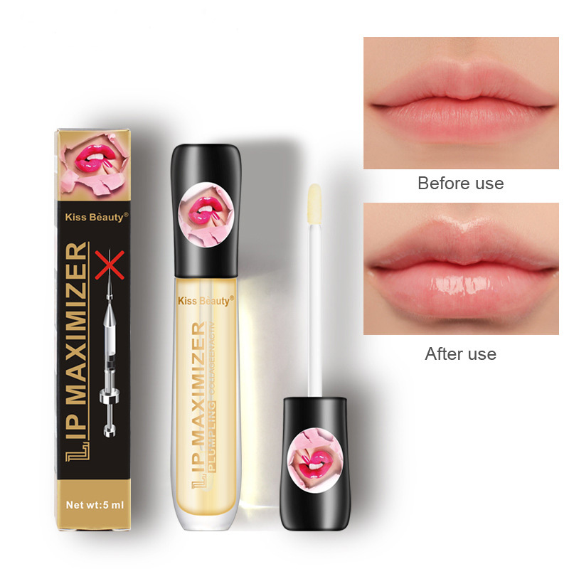 Fast Volumising Lip Plumper Serum, Dermal Lip Volume Boost, Sexy Lip Oil Gloss Increase, Hydrating Lip Care Treatment