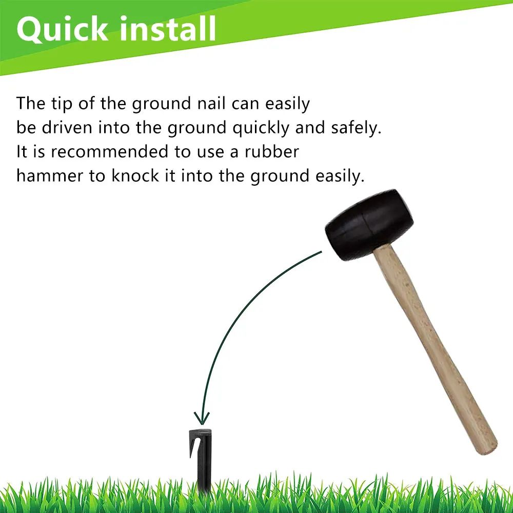 Lawn Mower Boundary Ground Pegs