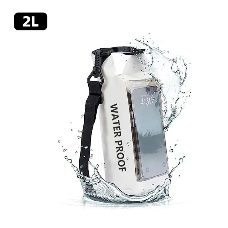 Touch Screen Transparent Dry Bag Backpack 2L and 5L