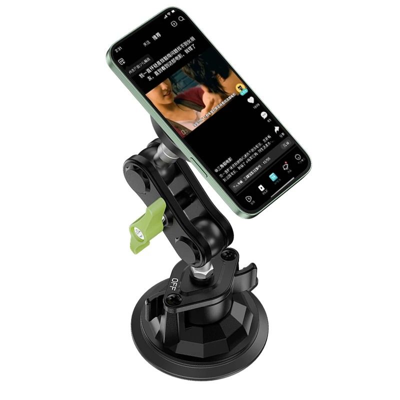Magnetic Car Phone Holder – Strong 360° Rotatable Dashboard Mount