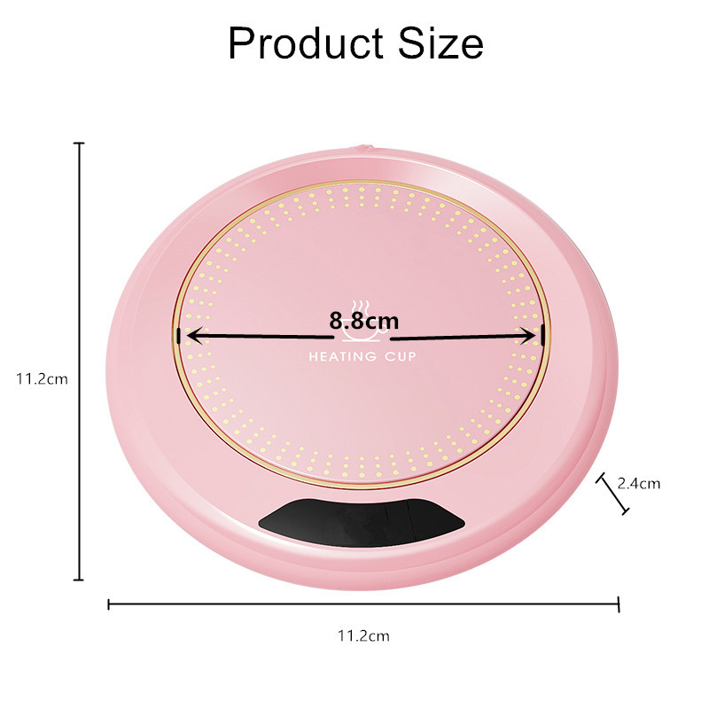USB Thermostatic Heating Coaster Adjustable Speed Heating, Constant Temperature
