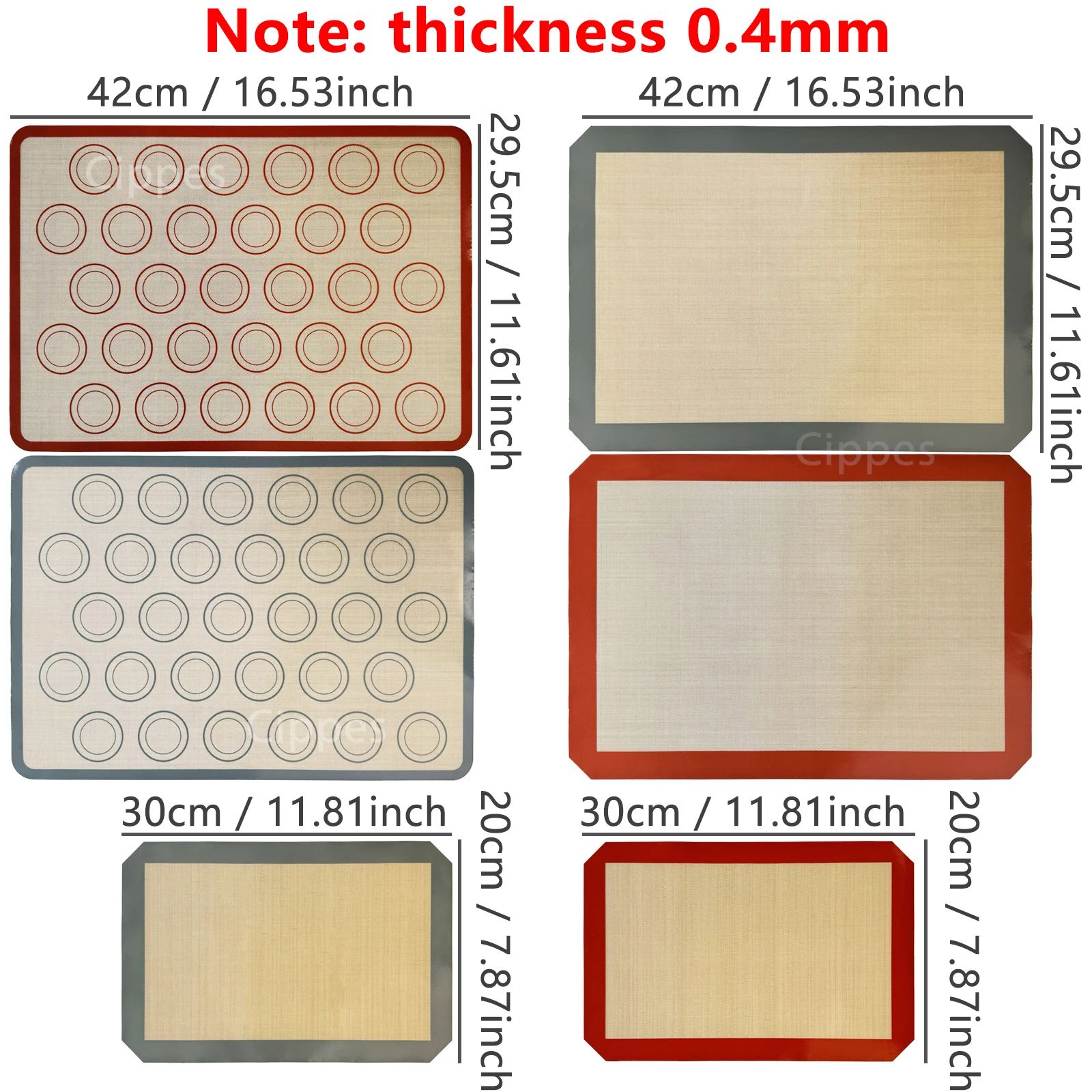 Non Stick Silicone Baking Mat Sheet