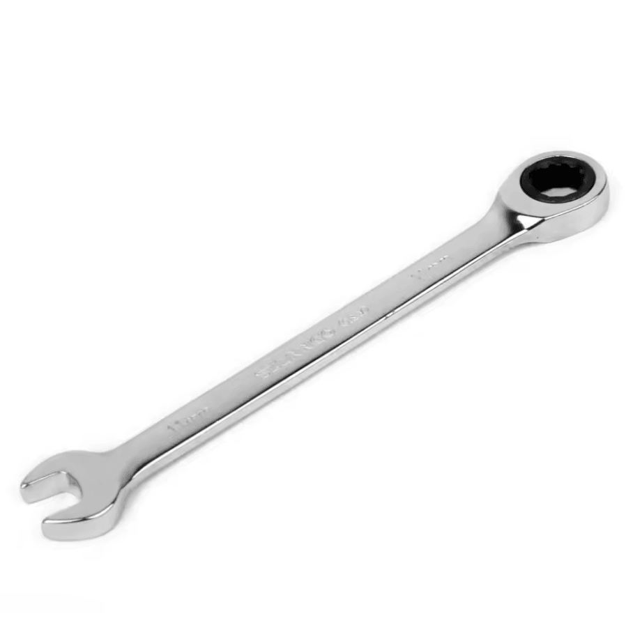 High-Quality Chrome Vanadium Ratchet Spanner Set – 6-10mm Gear Ring Combination Wrenches
