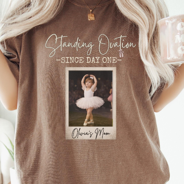 Personalized Dance Mom Shirt with Photo – Custom Recital Tee