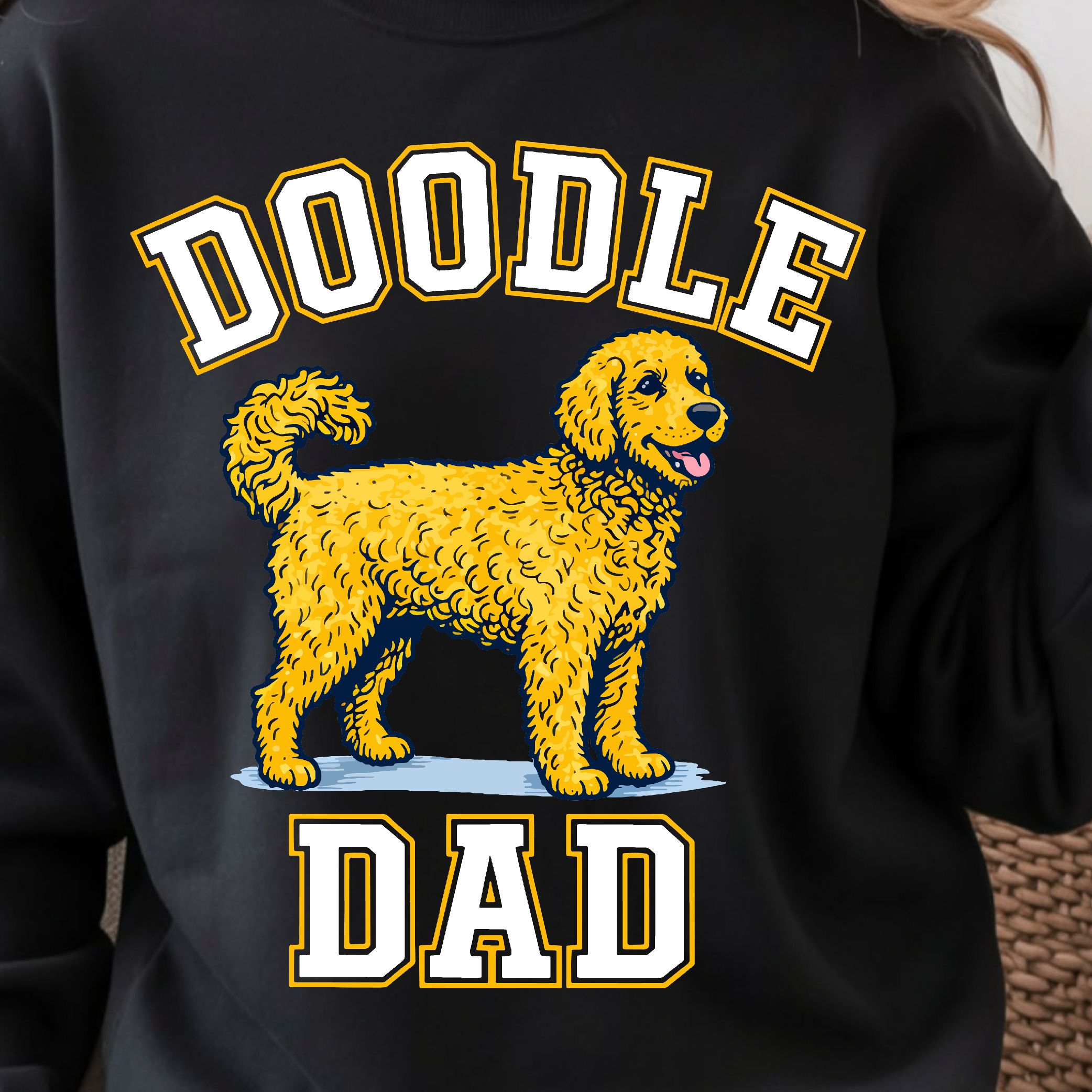 Doodle Dad Shirt, Funny Dog Dad T-Shirt, Cute Doodle Lover Tee