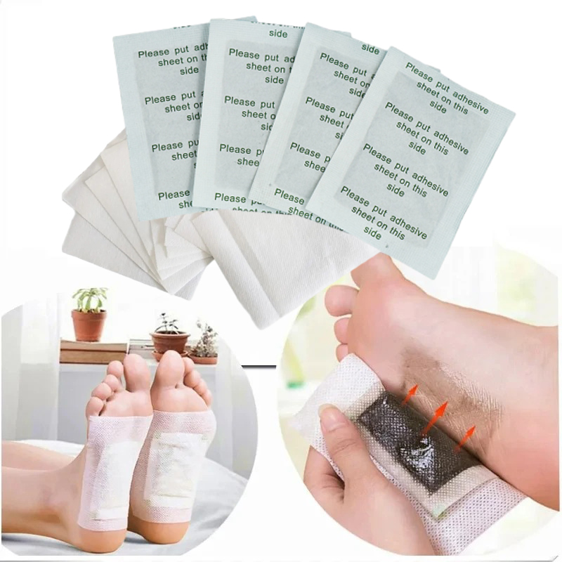 Foot Pad Body Toxins Cleansing Help Sleeping, Detox Foot Patches, Foot Massage Patch Running Yoga Care, Deep