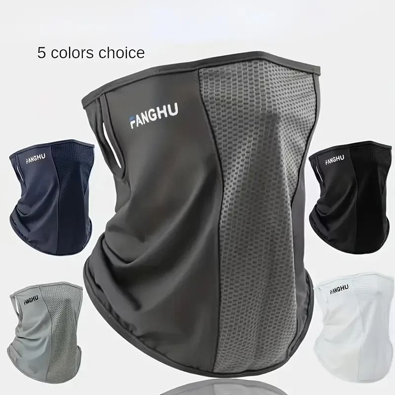 Cycling Mask Headwear Bandana Neck Scarf Breathable Outdoor Ice Silk Mask