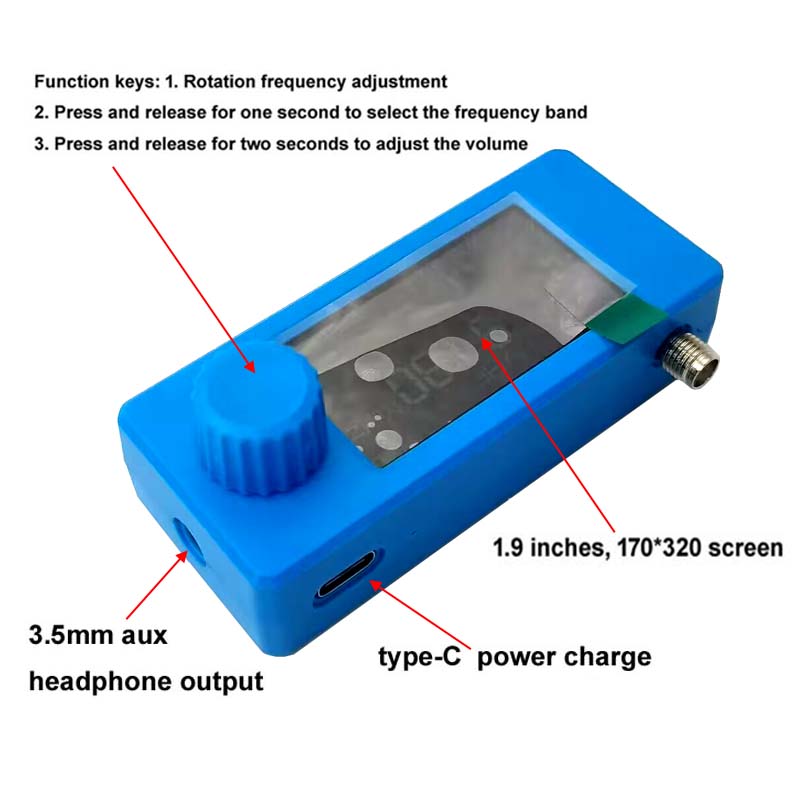 Mini radio Pocket Shortwave All Band Receiver