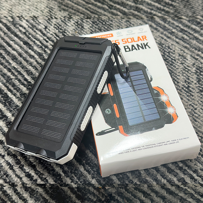 Ultra High Capacity Solar Power Bank with Fast Charging & Waterproof Design