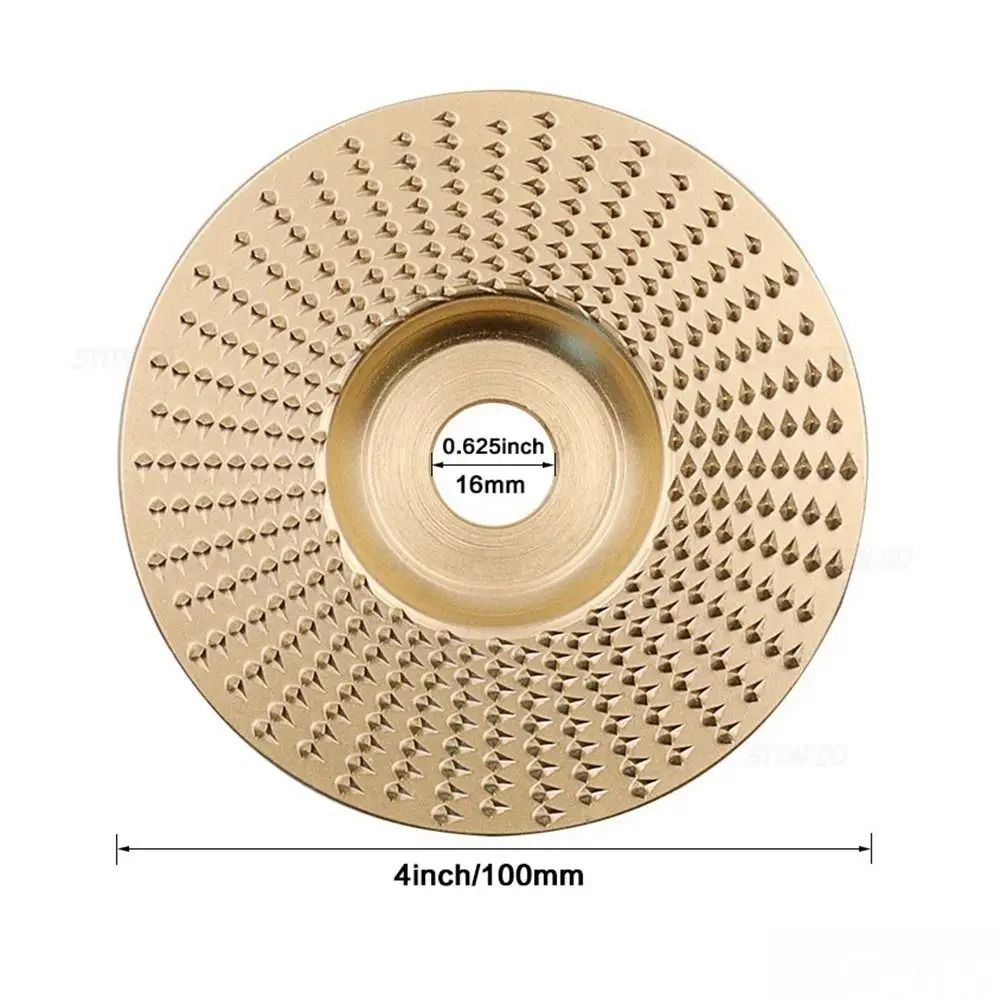 Timber-Sculpting Gallery | High-Fidelity 100mm Carbon Steel Grinding Wheel & Technical Rotary Abrasive Logic
