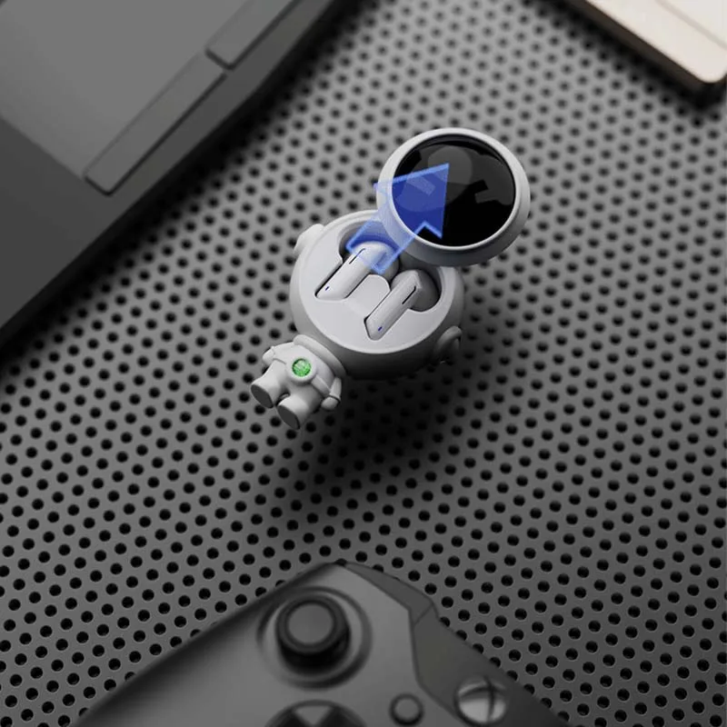 Bluetooth TWS Wireless Earbuds, 3D HiFi Stereo In-ear Y04 Headphones, Low Latency Gaming Earphone, Touch Control