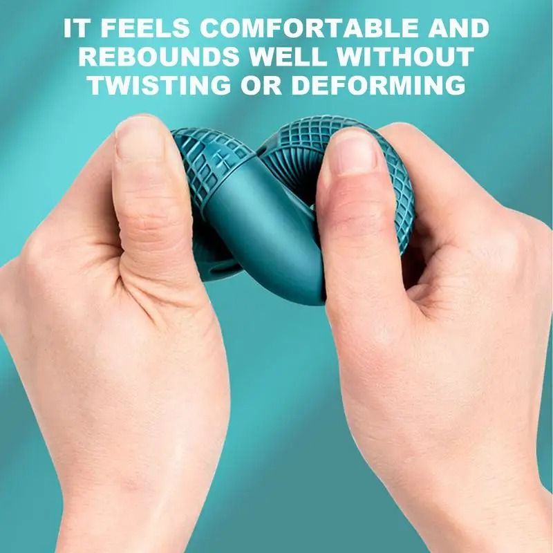 Silicone Finger Grip Strengthener Adjustable Resistance Hand Exercise Ring