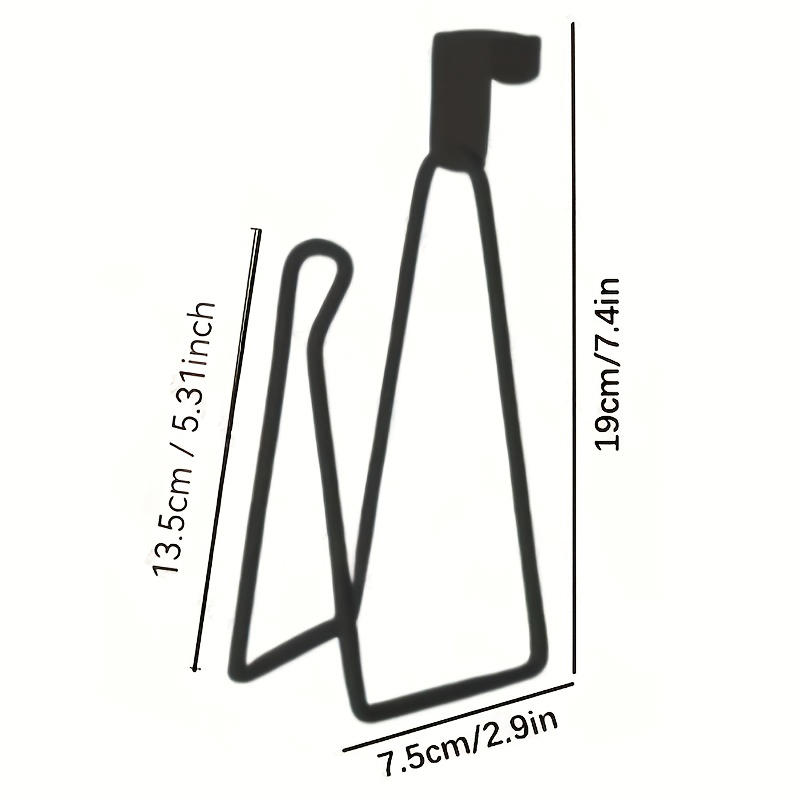 No Drill Wall Mounted Toilet Paper Holder Space Saving Bathroom Tissue Rack