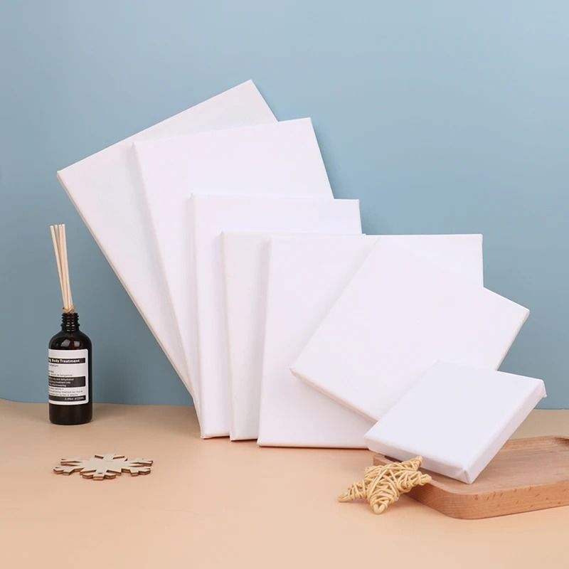 Blank Square Artist Canvas Panel for Oil and Acrylic Painting