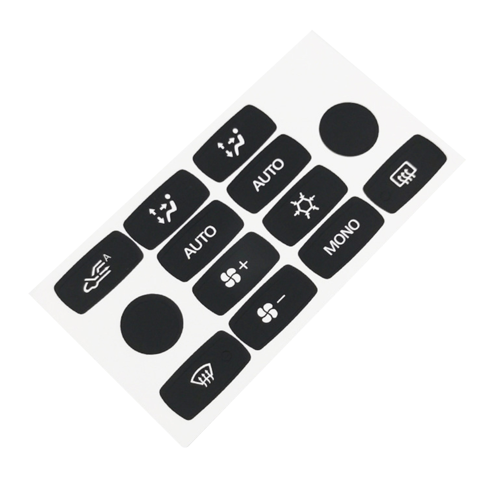 Repair Worn Button Knob Fiat Croma Clima Panel Stickers Decals Automotive Interior Accessories