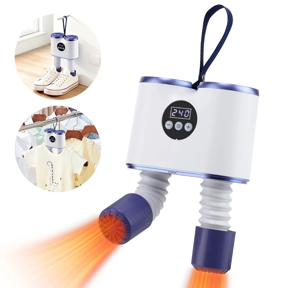Electric Shoe Dryer with Timer Quick Dry Deodorizer and Sterilizer
