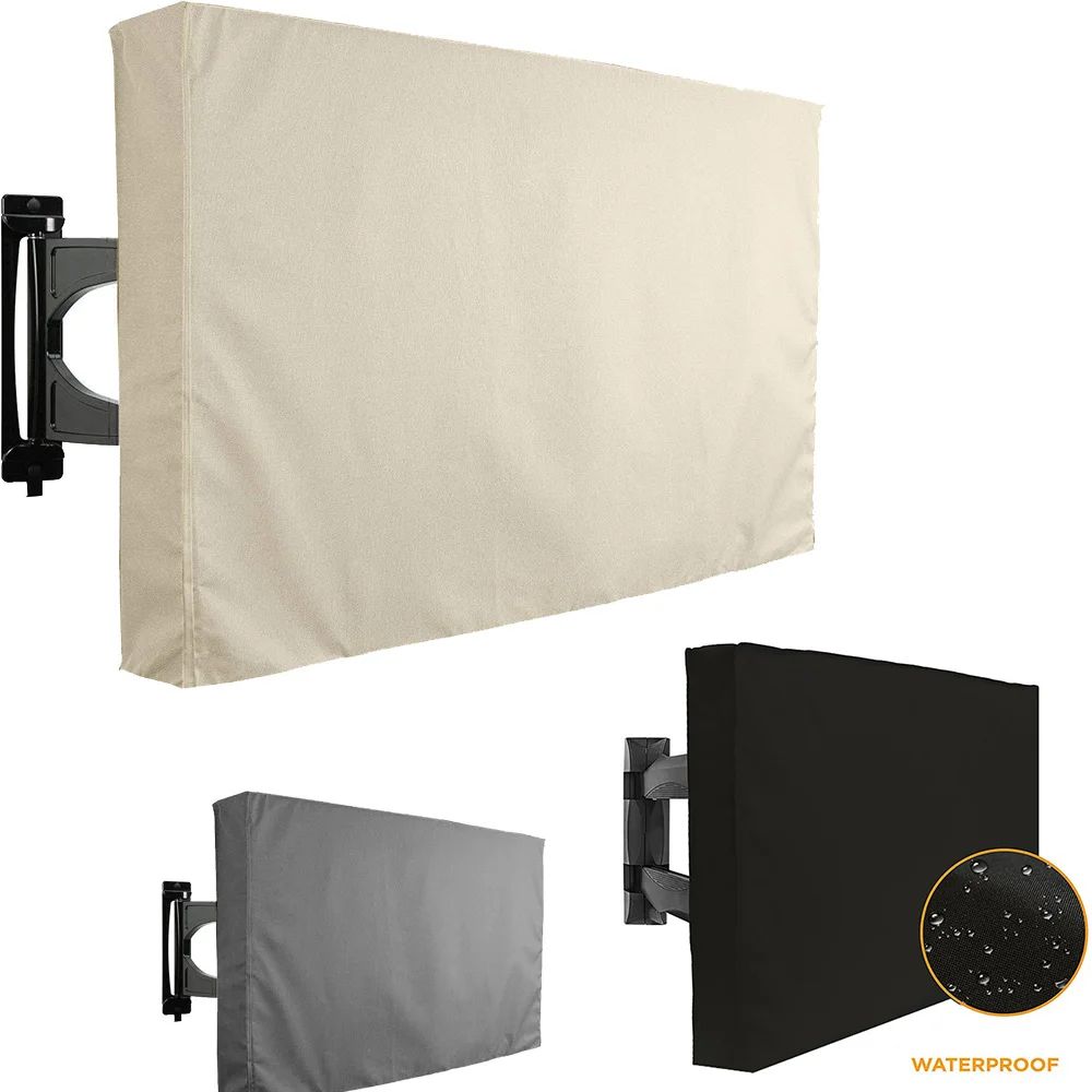 WeatherShield Outdoor TV Cover Waterproof Dustproof Protector for 32–65 Inch Screens
