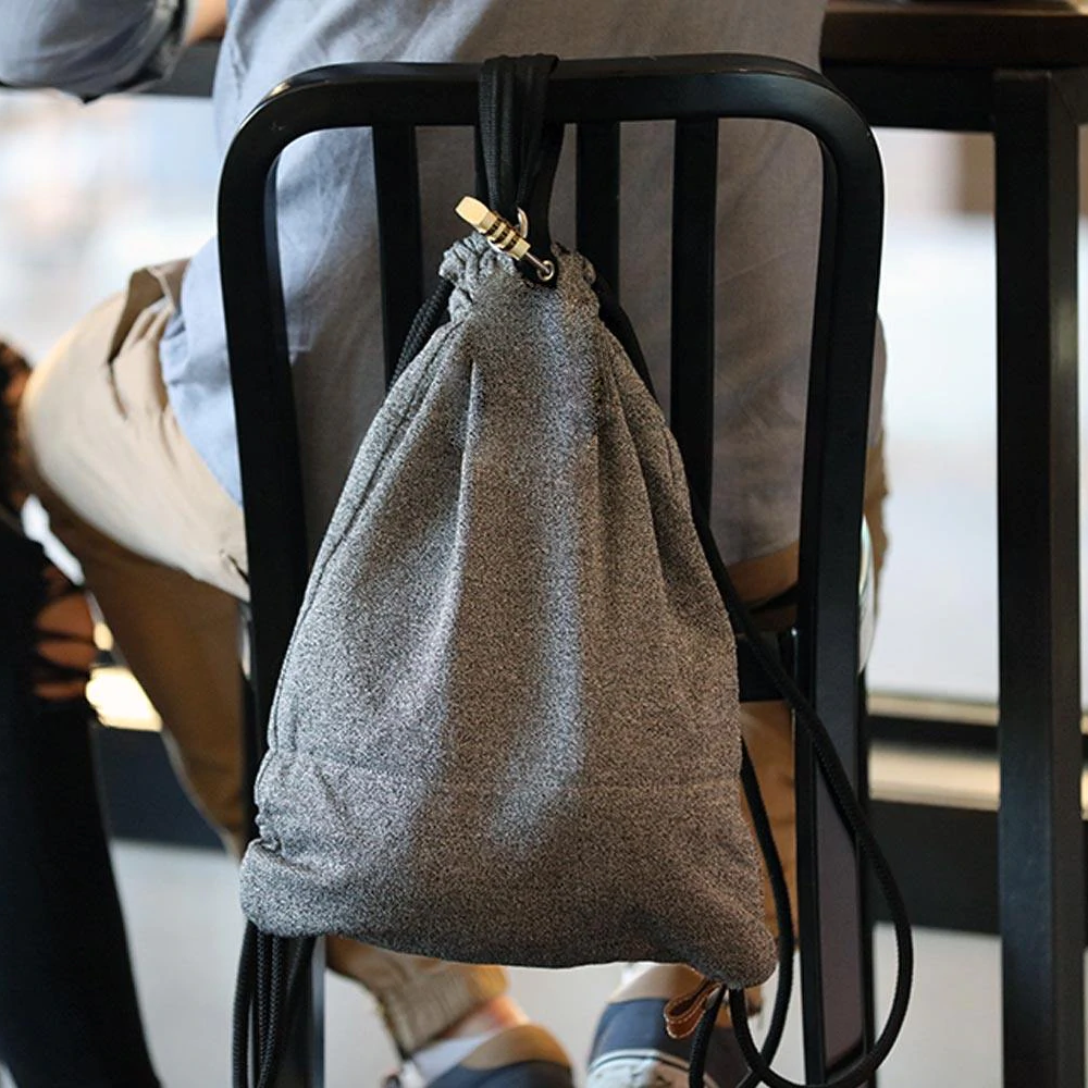 Anti-Slash Drawstring Bag