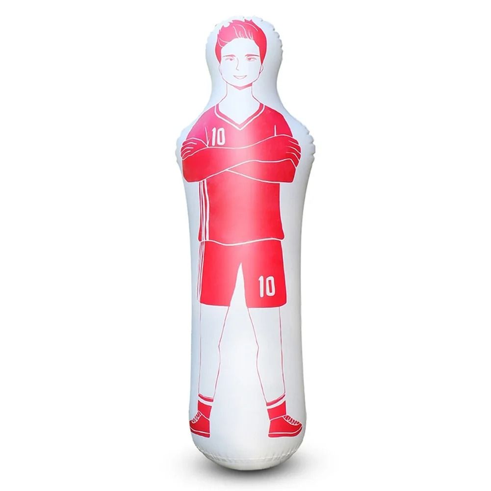 Inflatable Soccer Training Mannequin Free Kick Practice Dummy 160cm
