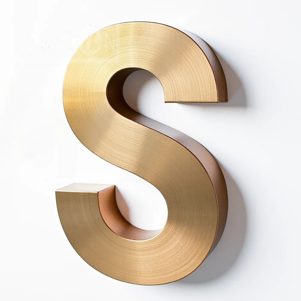 Custom LED Backlit Metal Business Sign