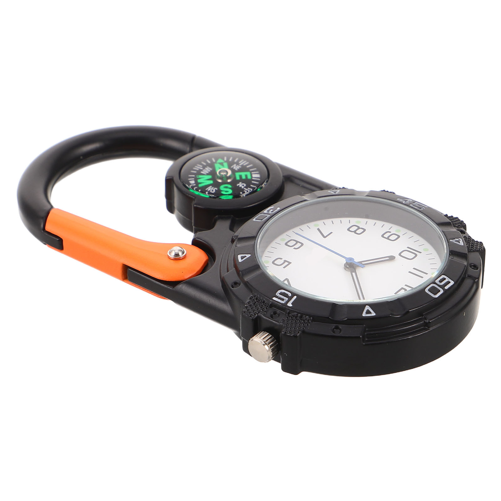 Terrain Carabiner Compass Keychain  Ultimate Outdoor Navigation Gear
