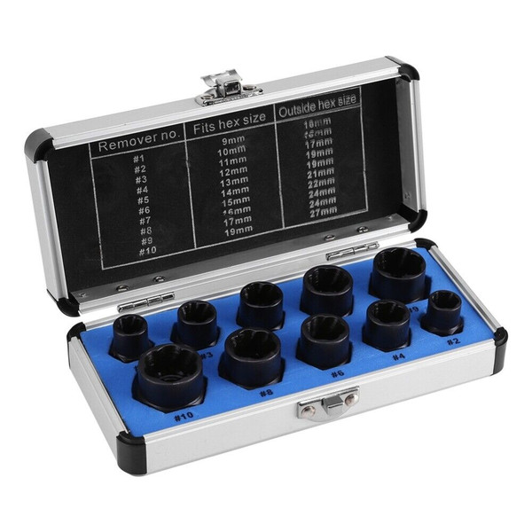 Damaged Nut & Bolt Remover Set – Ultimate Tool for Rounded Bolts