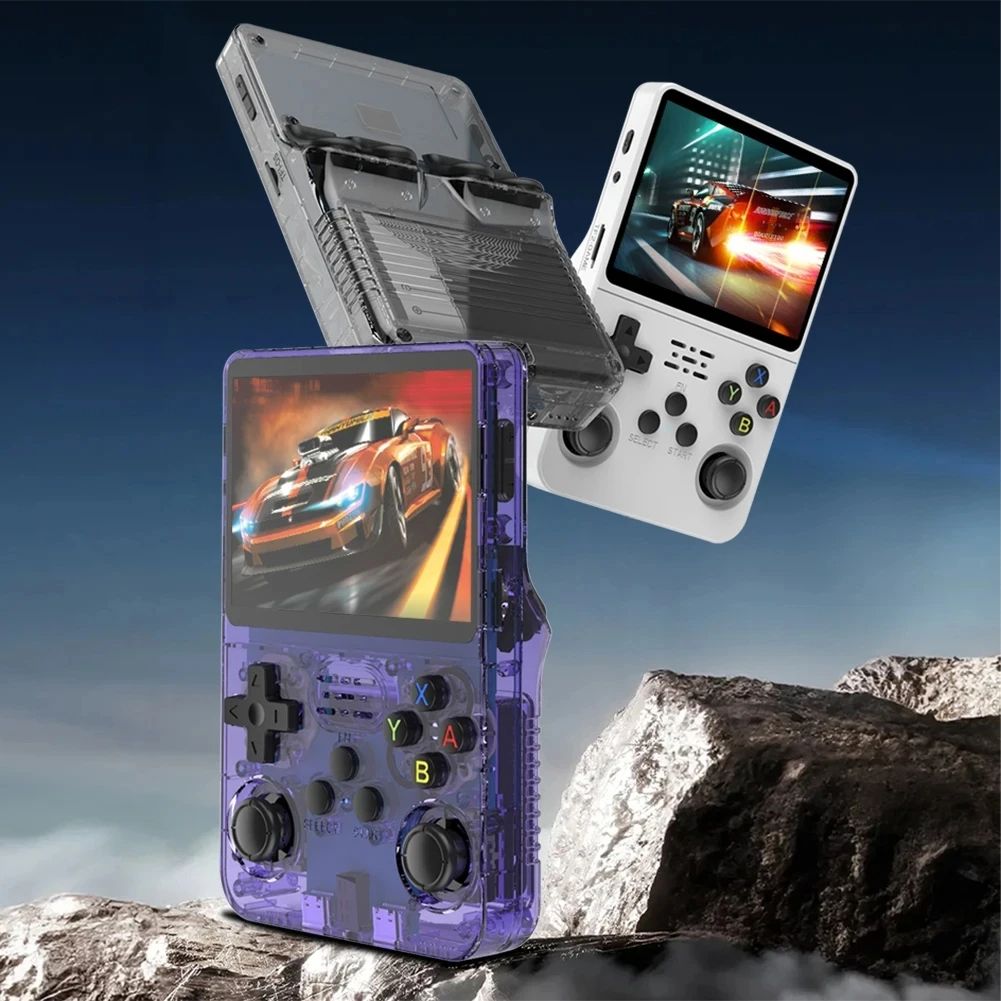 Retro Handheld Game Console, IPS Screen, Open Source Linux System, Portable Pocket Video Player