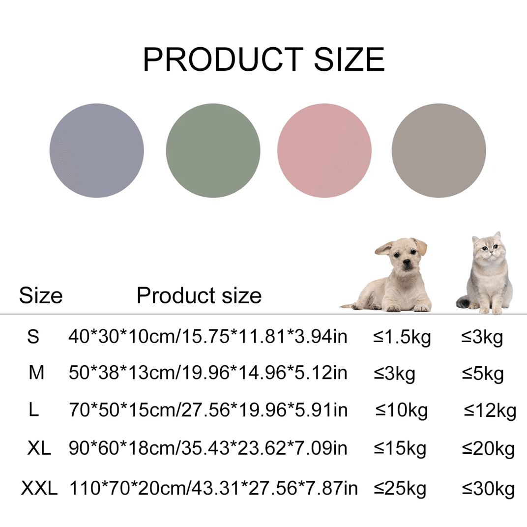 CozyHaven Plush Pet Sofa Bed for Dogs and Cats