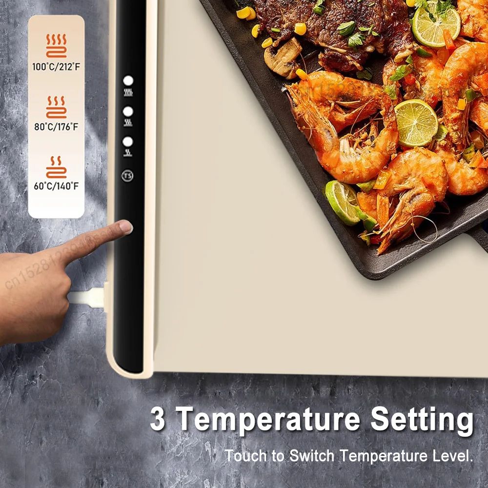 Foldable Electric Food Warming Tray
