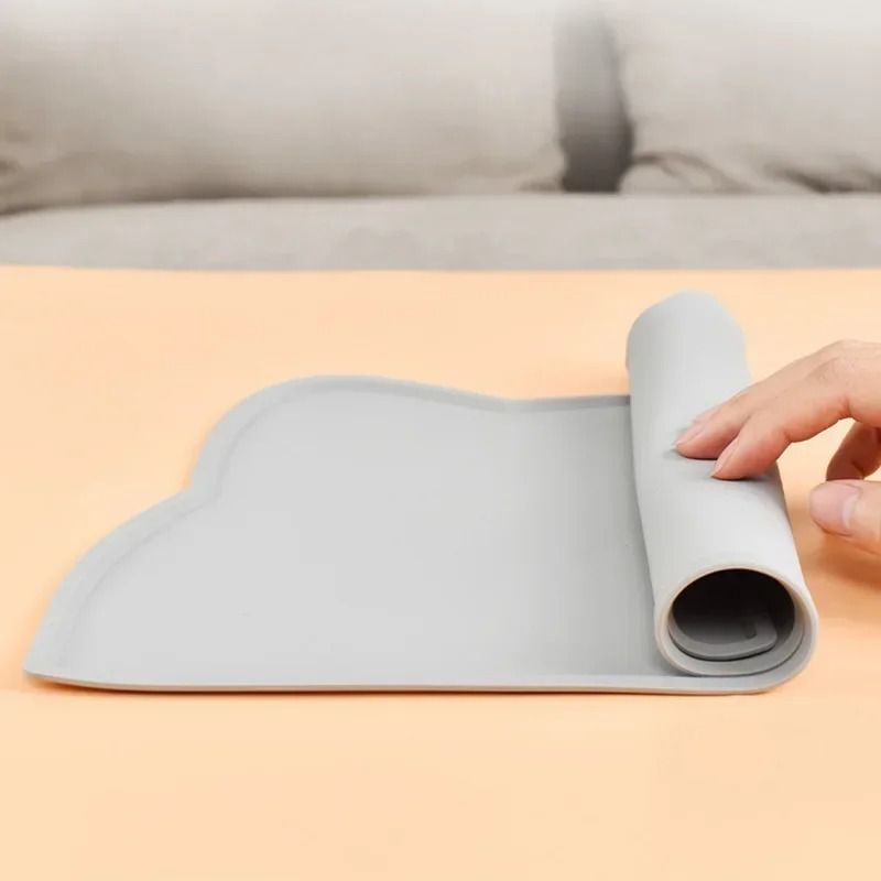 Waterproof Food Grade Silicone Pet Bowl Mat