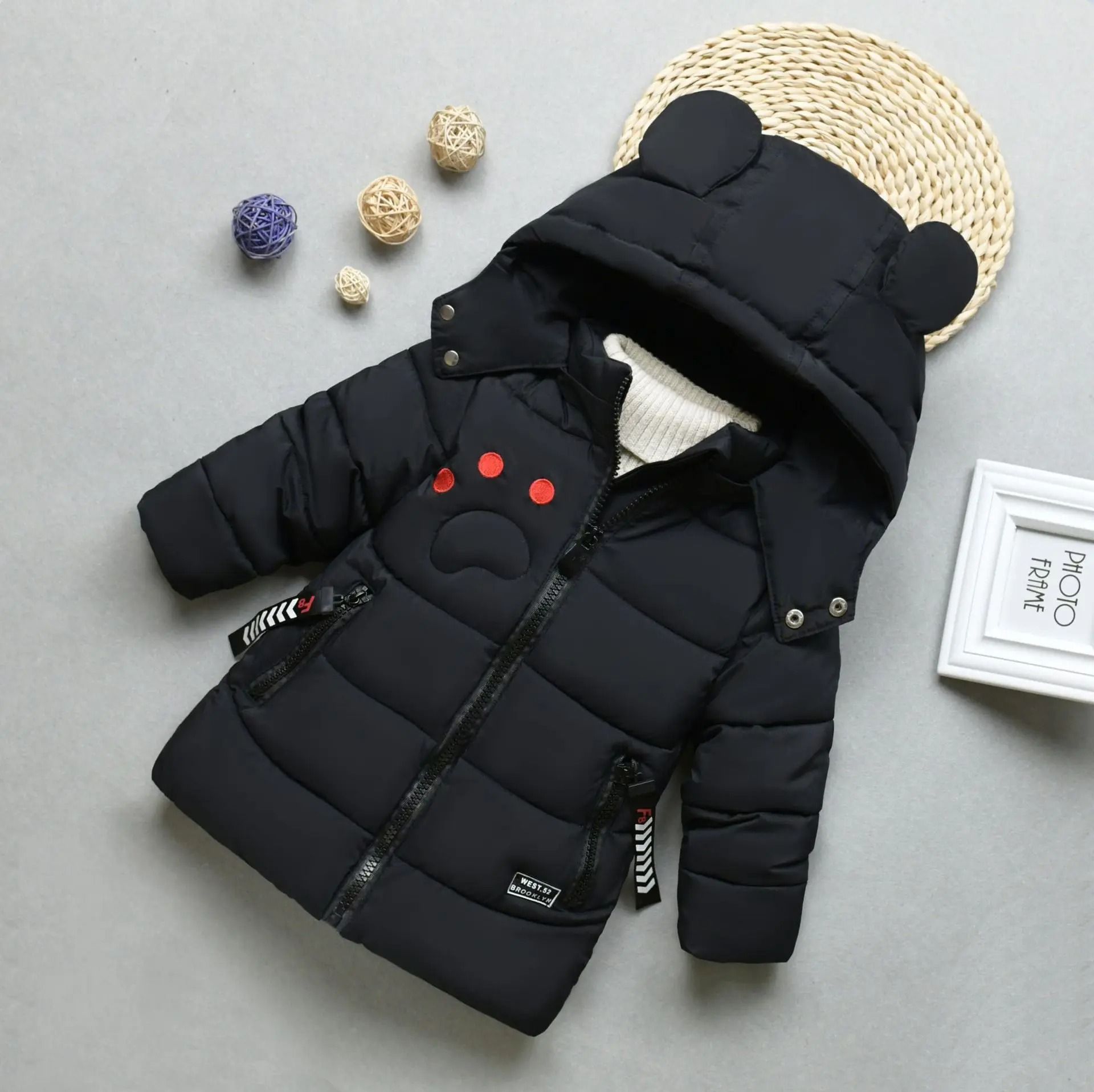 Premium Kids' Mid-Length Winter Parka
