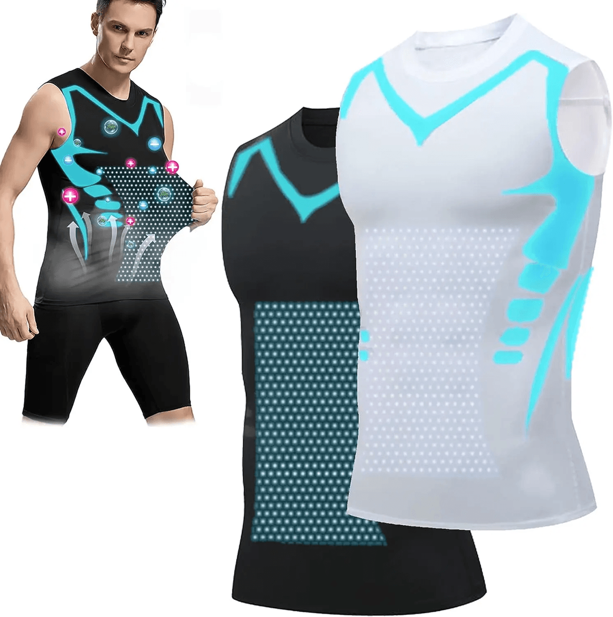 Everyday IceSilk Compression Shaper Vest for Men