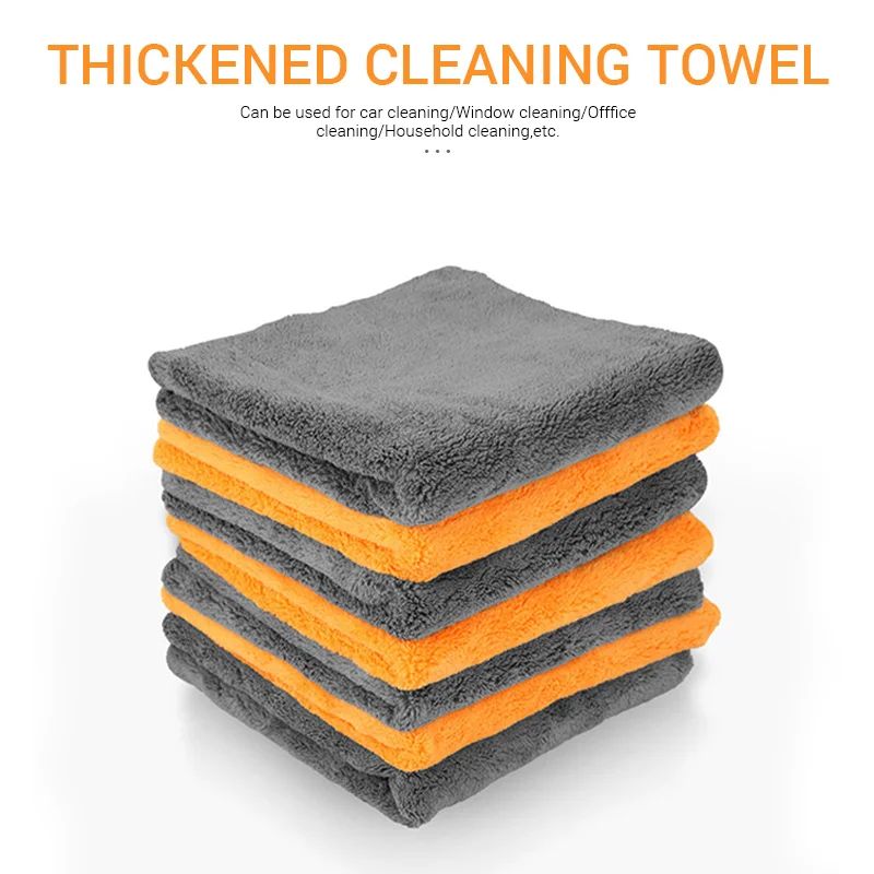 Premium Microfiber Car Drying & Cleaning Towel – Ultra-Absorbent 600GSM Car Wash Cloth