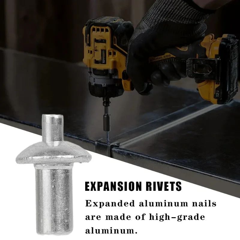 Premium Hammer Drive Expansion Rivets – Heavy-Duty Aluminum Fasteners (100 pcs)