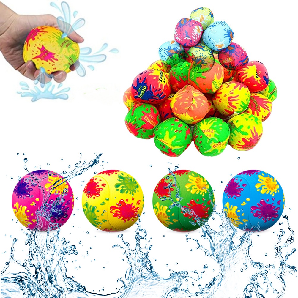 Reusable Water Splash Balls for Kids Summer Pool and Beach Toy Set